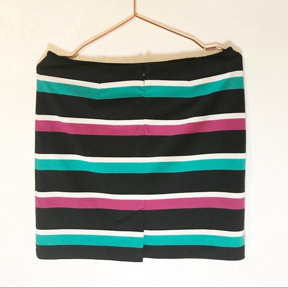 Allen B striped skirt size Medium - Picture 2 of 6